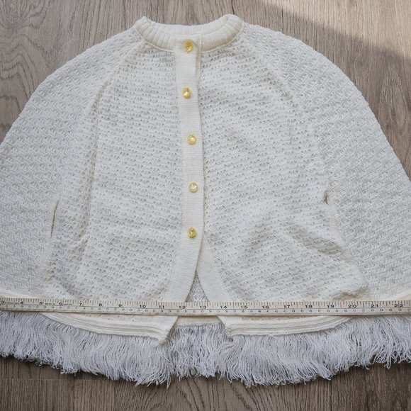 Girls' Cardigan, knitted lace design, Dress Up, formal outerwear - Picture 3 of 11